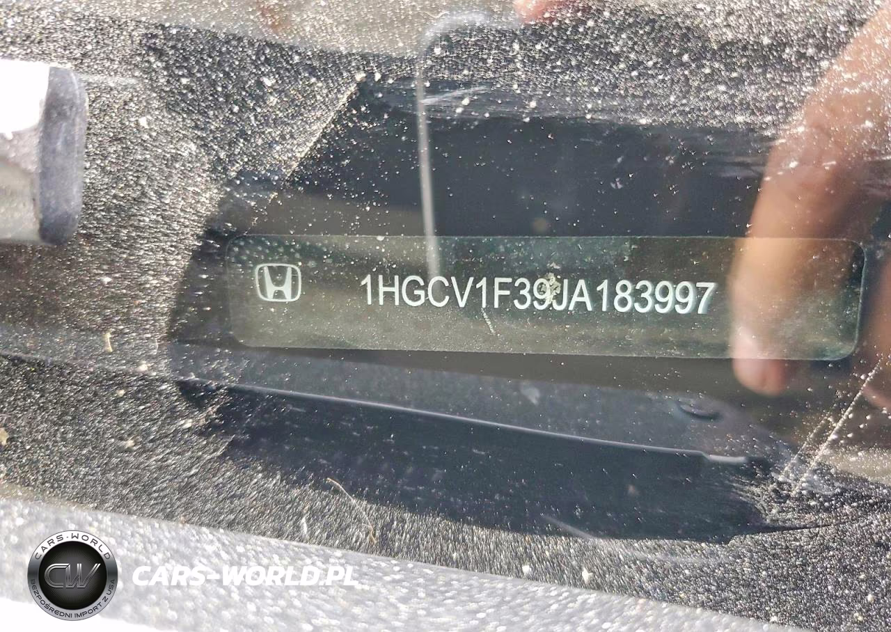 2018 Honda Accord Sport VIN:1HGCV1F39JA183997 - 12