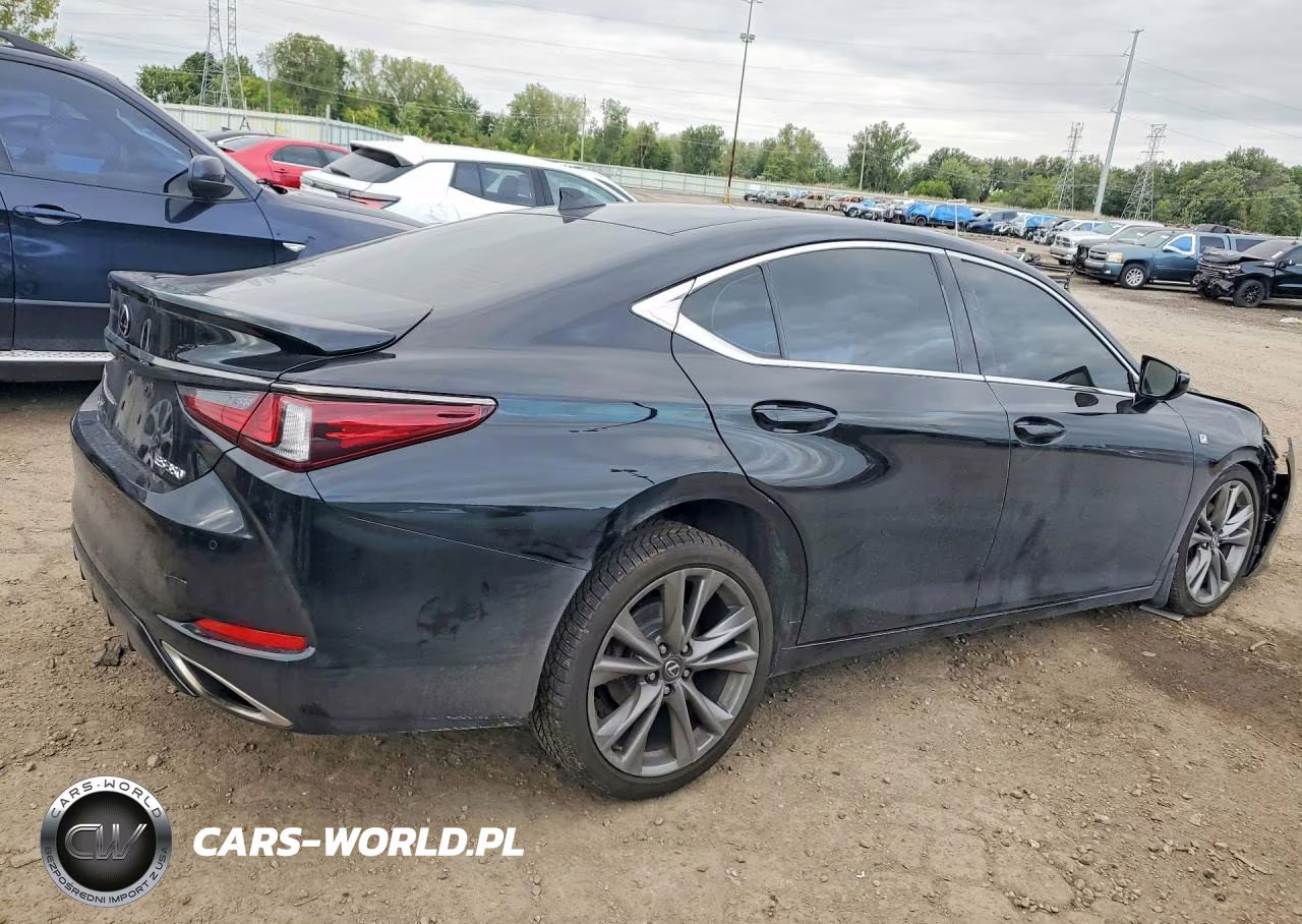 2020 Lexus Es 350 F Sport VIN:58AGZ1B12LU075221 - 3