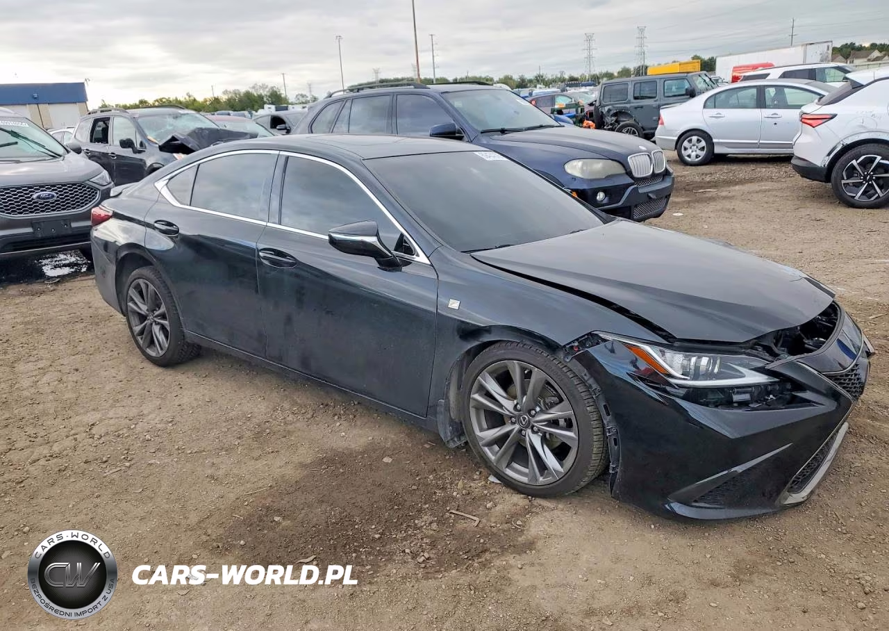 2020 Lexus Es 350 F Sport VIN:58AGZ1B12LU075221 - 4