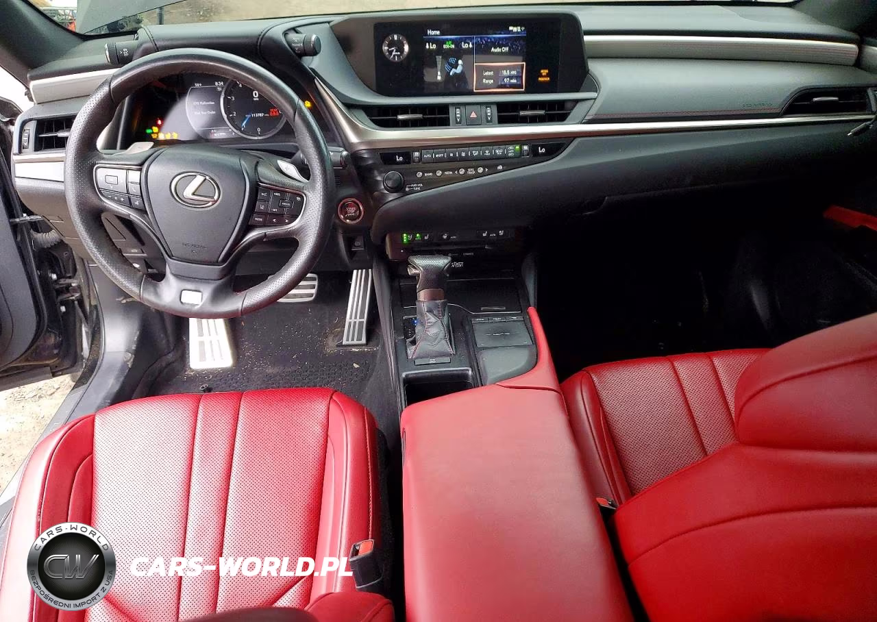 2020 Lexus Es 350 F Sport VIN:58AGZ1B12LU075221 - 8