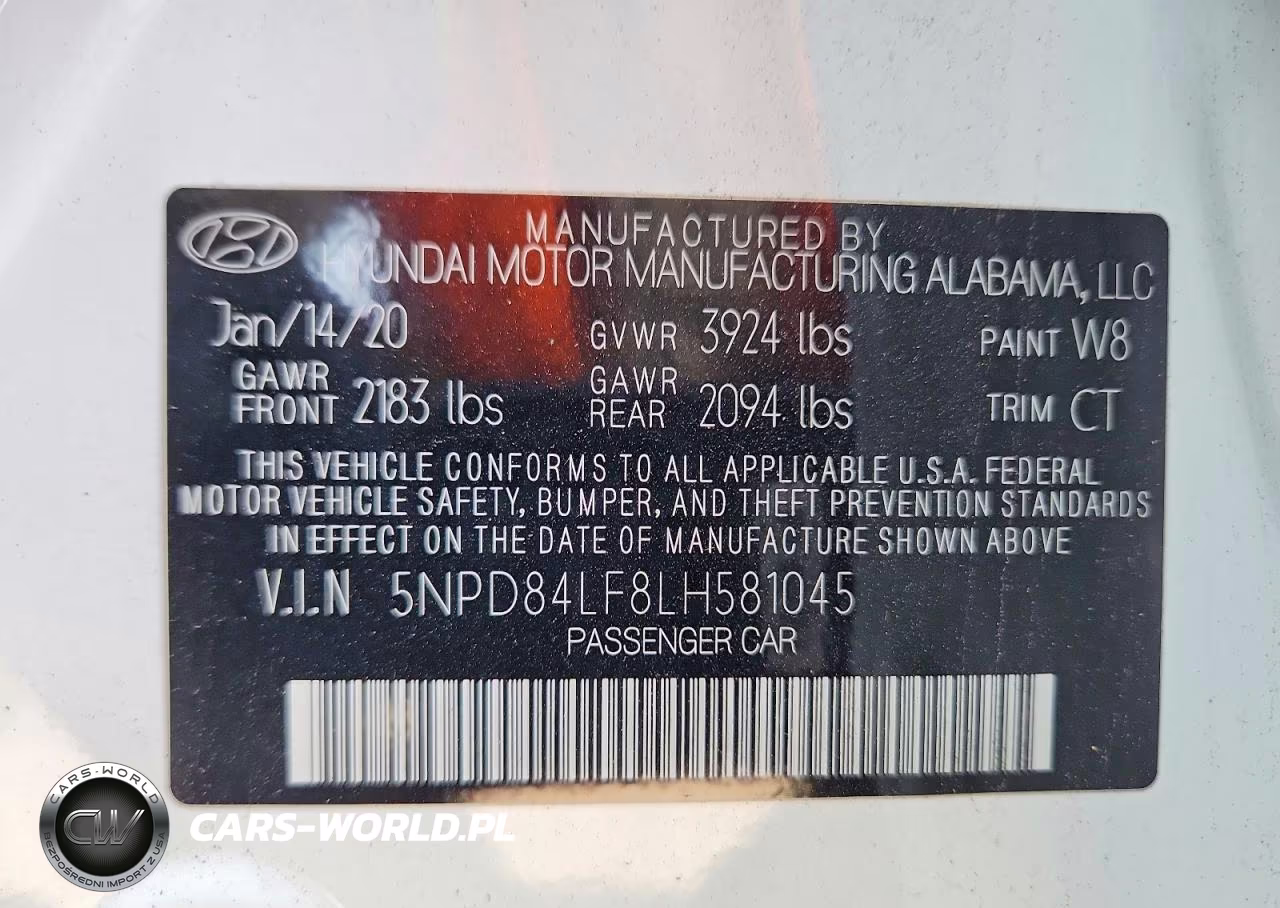 2020 Hyundai Elantra Value Edition VIN:5NPD84LF8LH581045 - 12