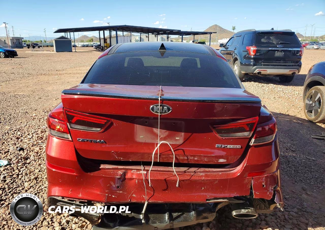 2019 Kia Optima Sx VIN:5XXGW4L28LG396277 - 6