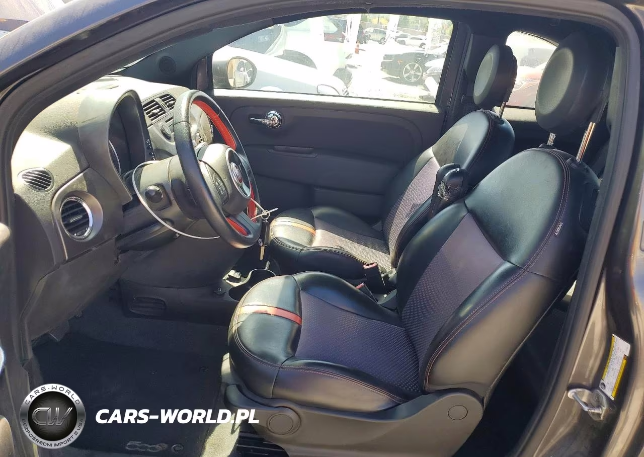 2015 Fiat 500 Electric VIN:3C3CFFGE2FT749771 - 7