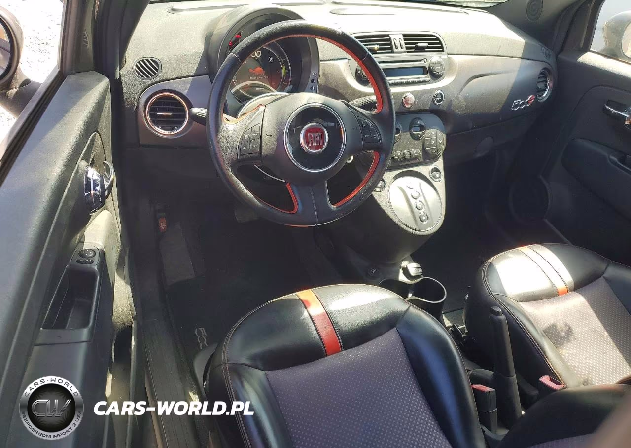 2015 Fiat 500 Electric VIN:3C3CFFGE2FT749771 - 8