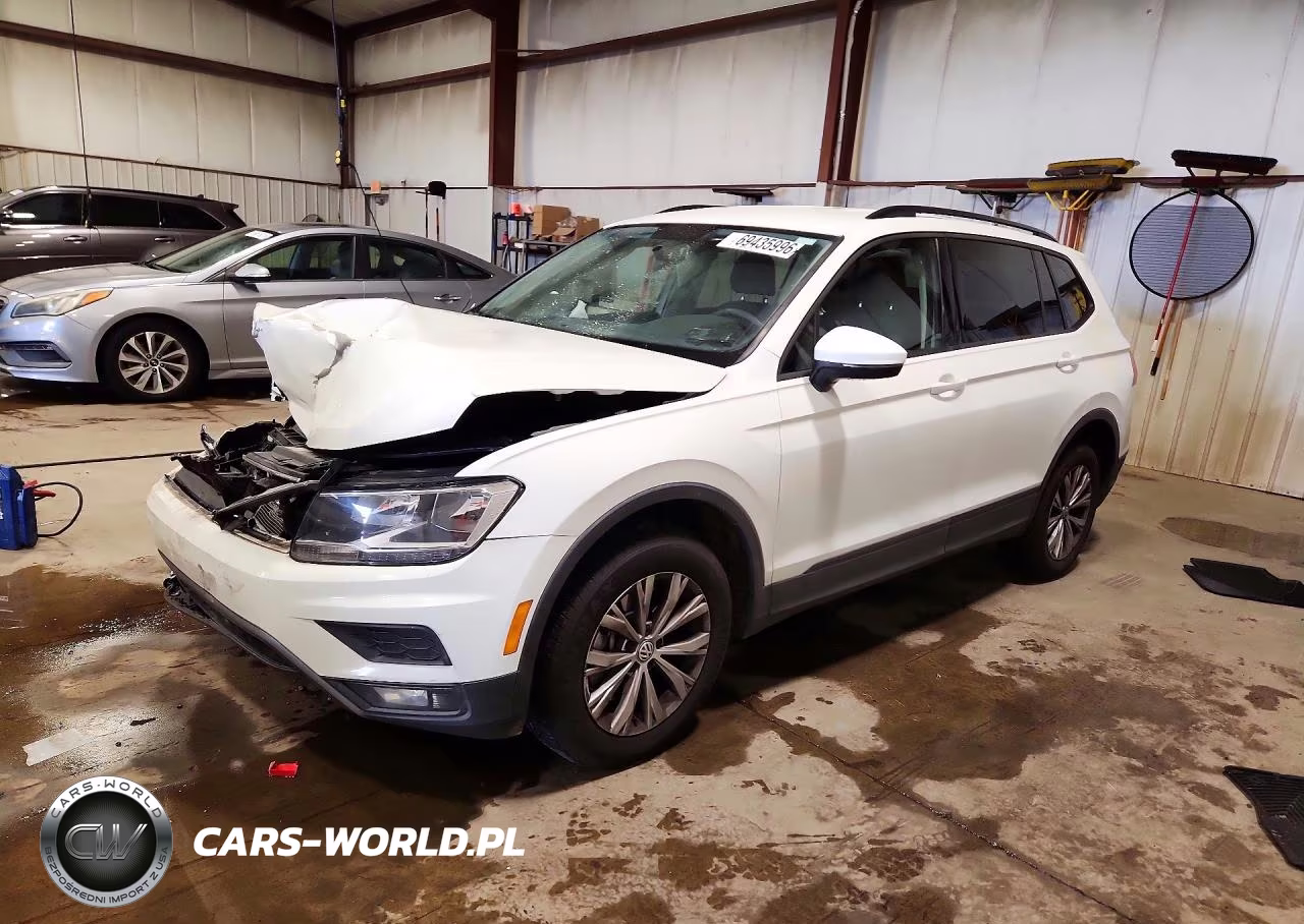2018 Volkswagen Tiguan S VIN:3VV0B7AX0JM028251 - 1
