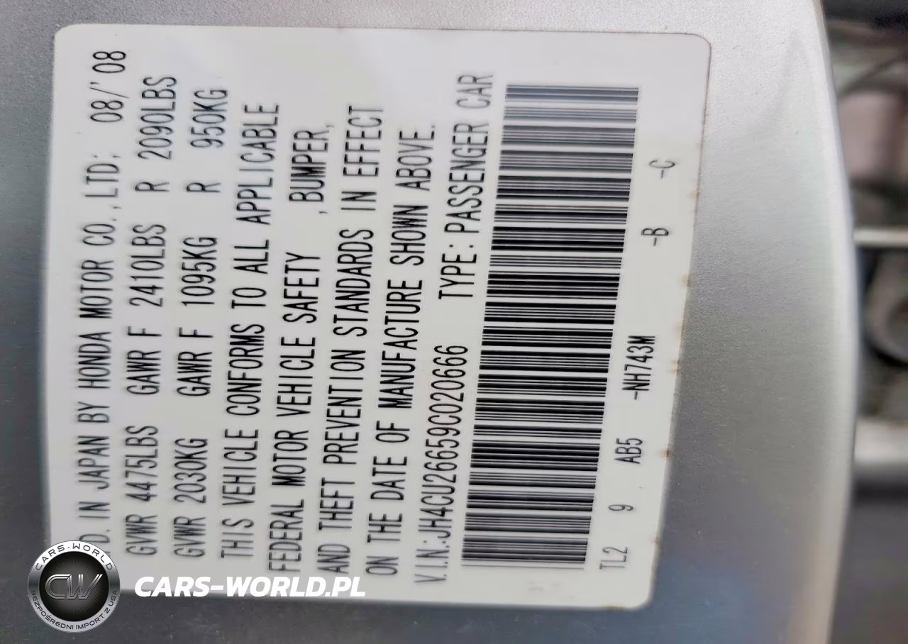 2009 Acura Tsx VIN:JH4CU26659C020666 - 12