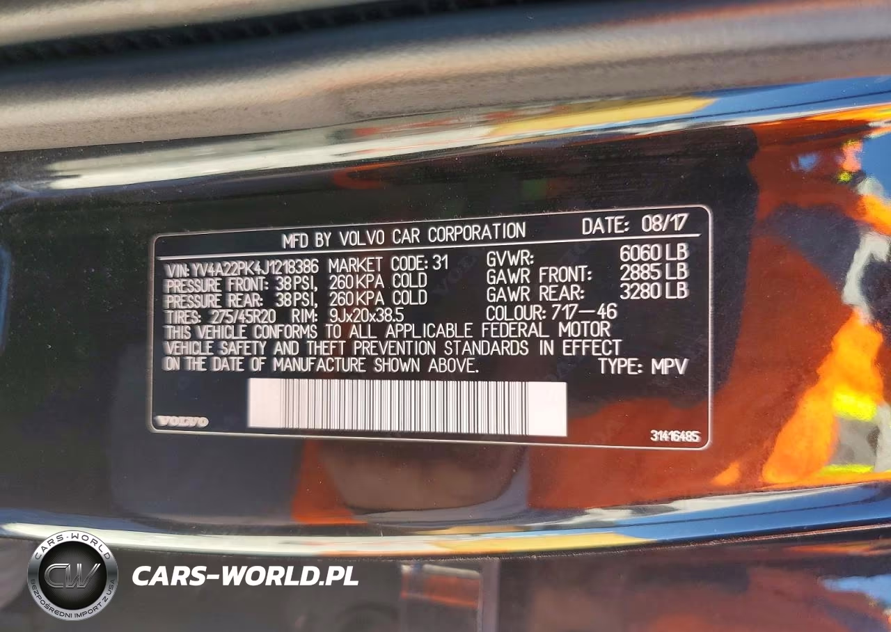 2018 Volvo Xc90 T6 VIN:YV4A22PK4J1218386 - 13
