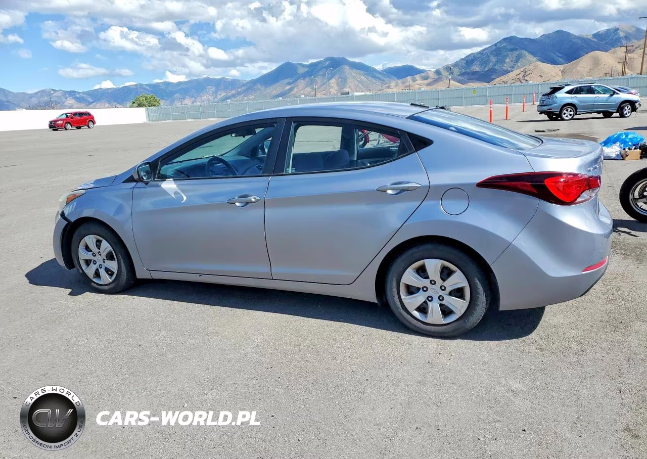 2016 Hyundai Elantra Se VIN:5NPDH4AE4GH711404 - 2