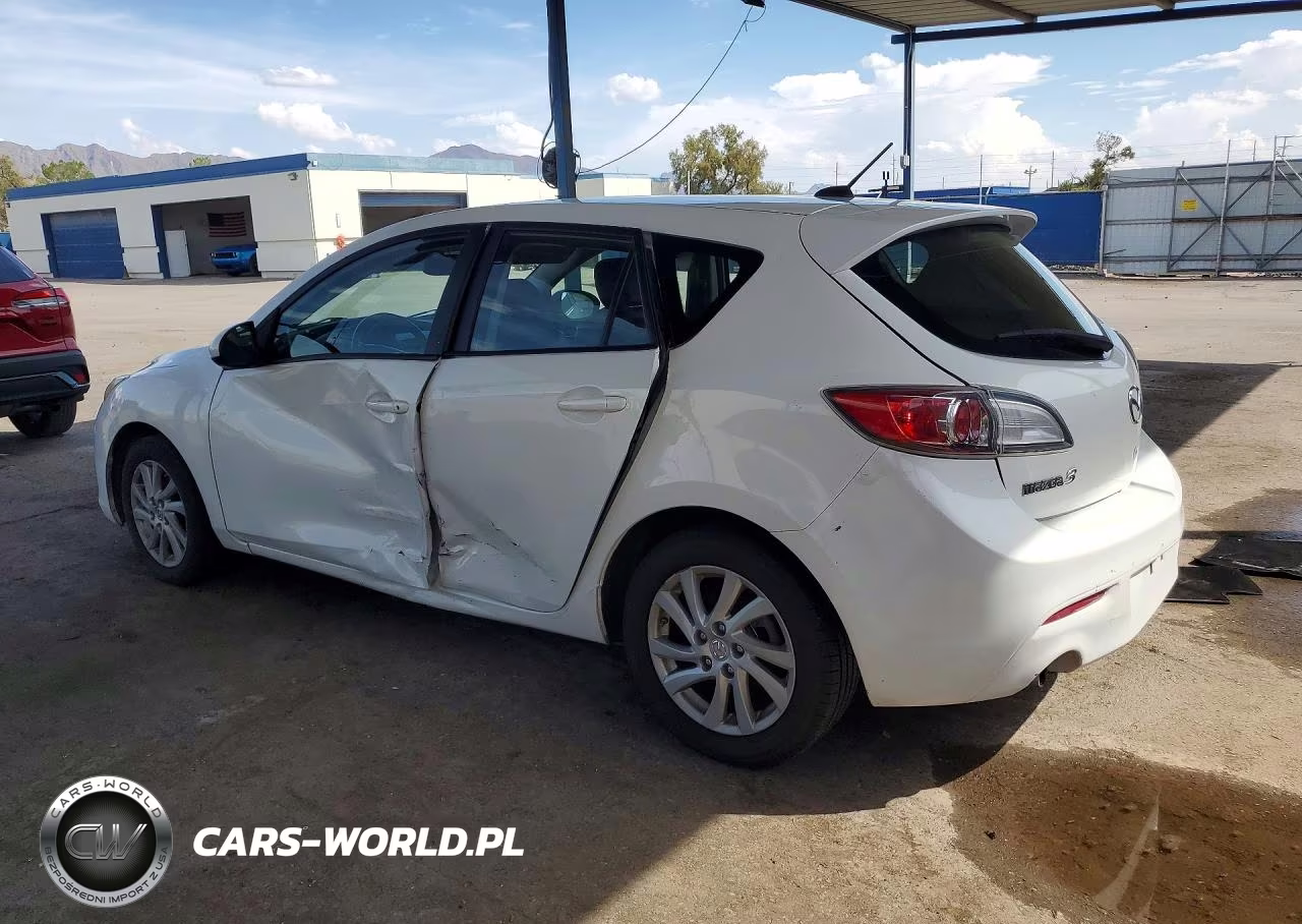 2012 Mazda 3 I VIN:JM1BL1M74C1681744 - 2
