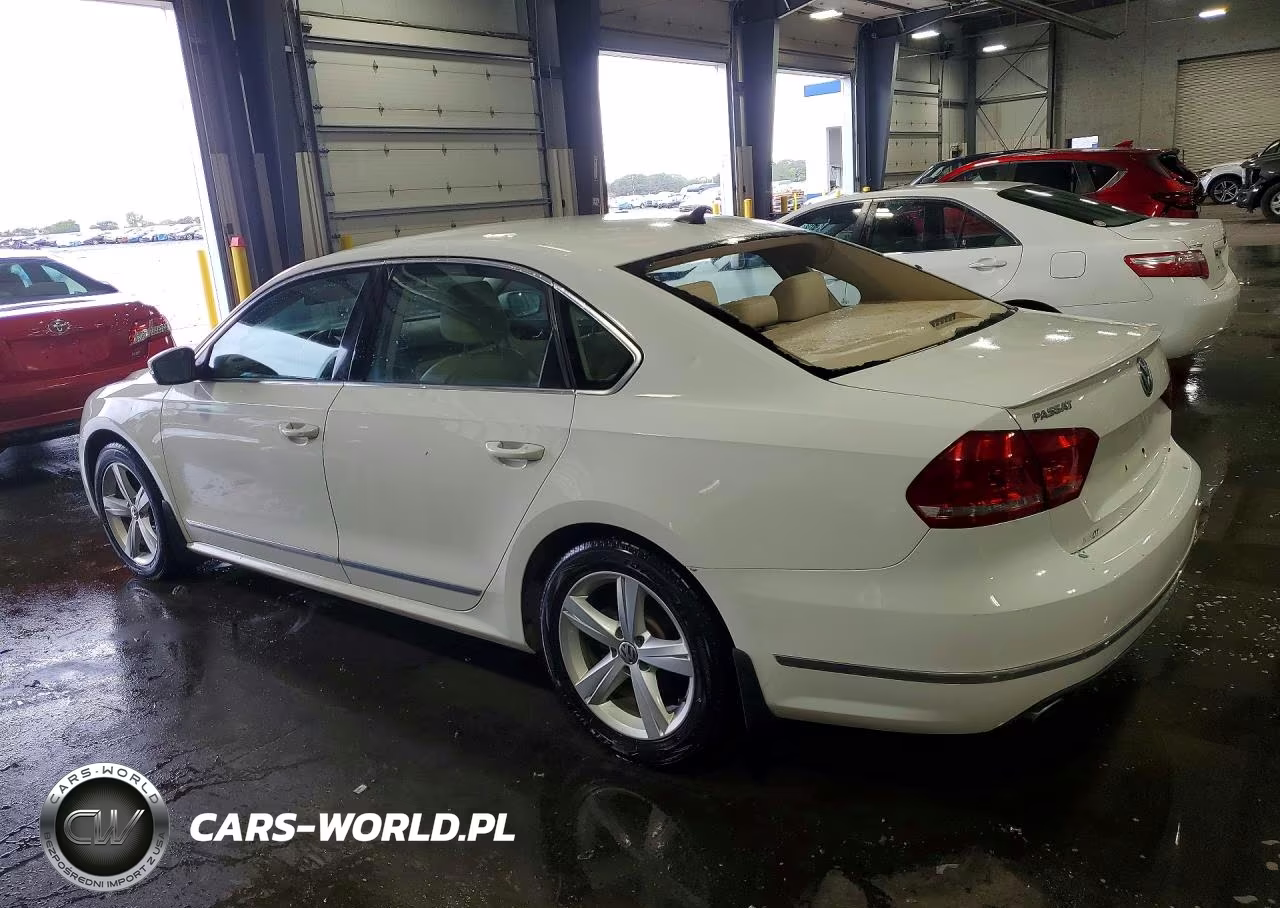 2013 Volkswagen Passat Sel VIN:1VWCN7A34DC106646 - 2