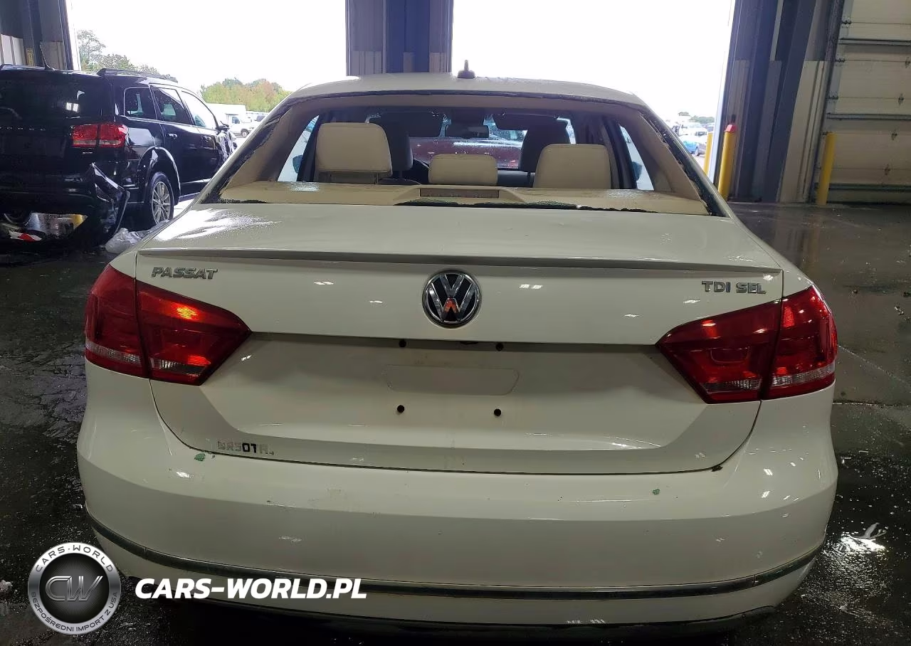 2013 Volkswagen Passat Sel VIN:1VWCN7A34DC106646 - 6