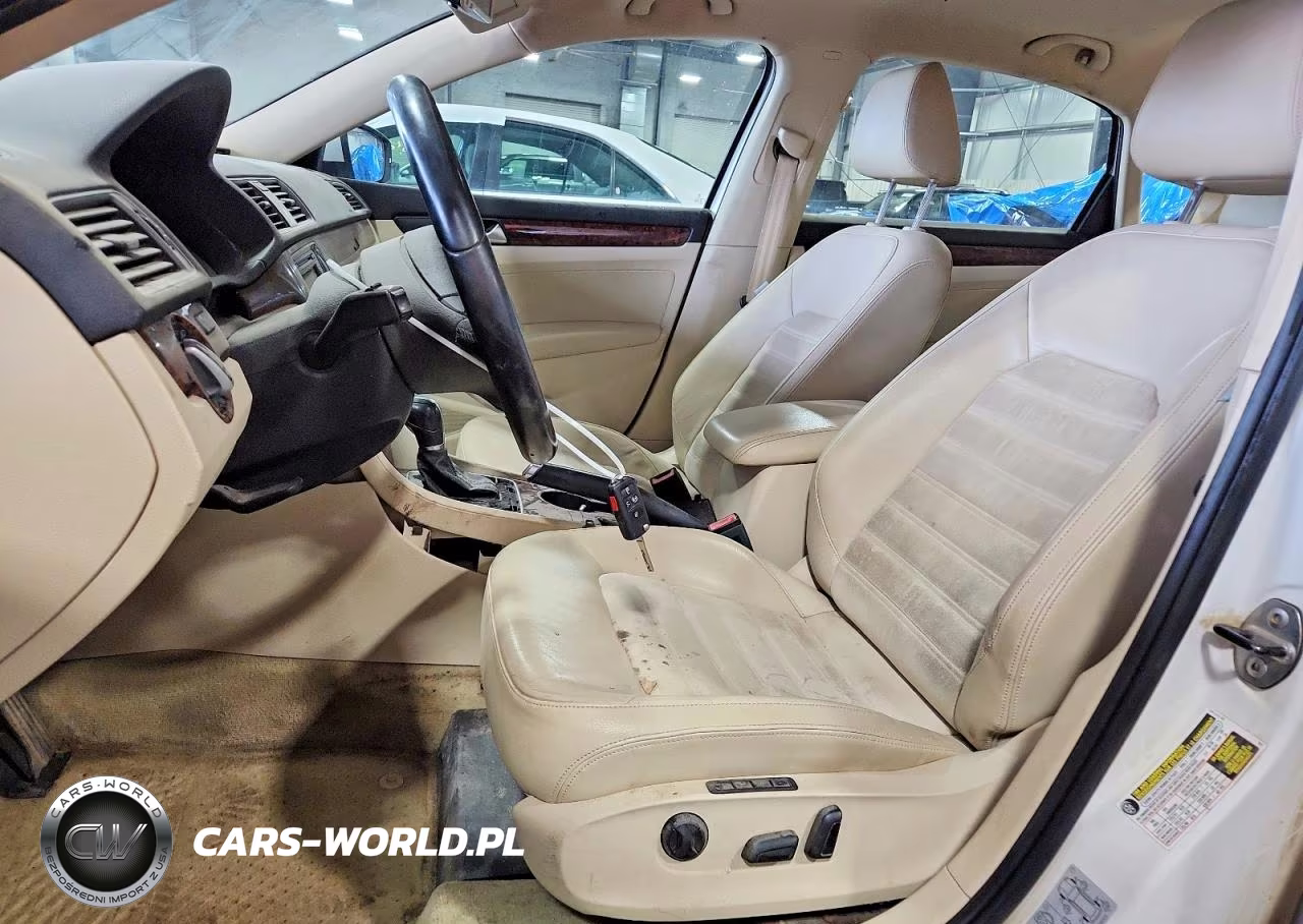 2013 Volkswagen Passat Sel VIN:1VWCN7A34DC106646 - 7
