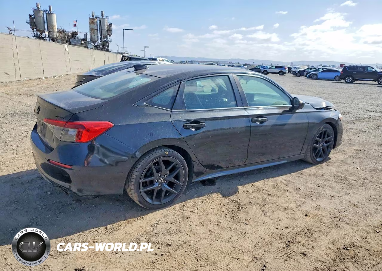 2022 Honda Civic Sport VIN:2HGFE2F50NH590988 - 3