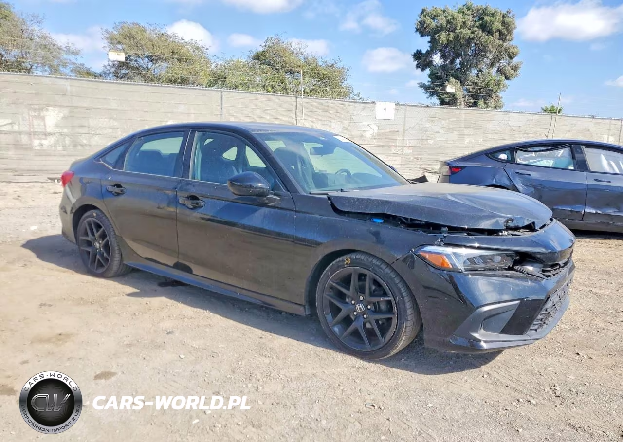 2022 Honda Civic Sport VIN:2HGFE2F50NH590988 - 4