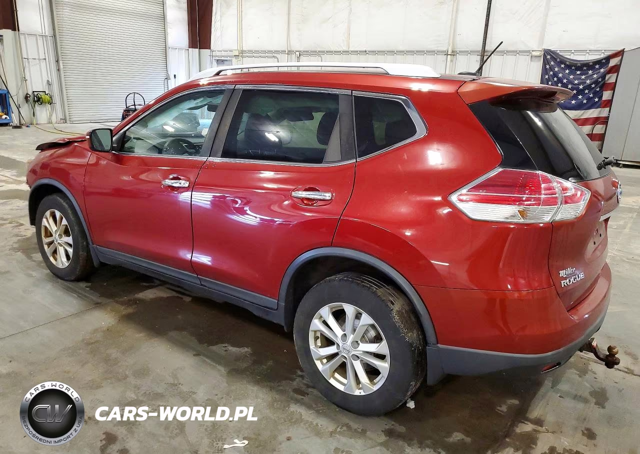 2016 Nissan Rogue Sv VIN:KNMAT2MV5GP734678 - 2