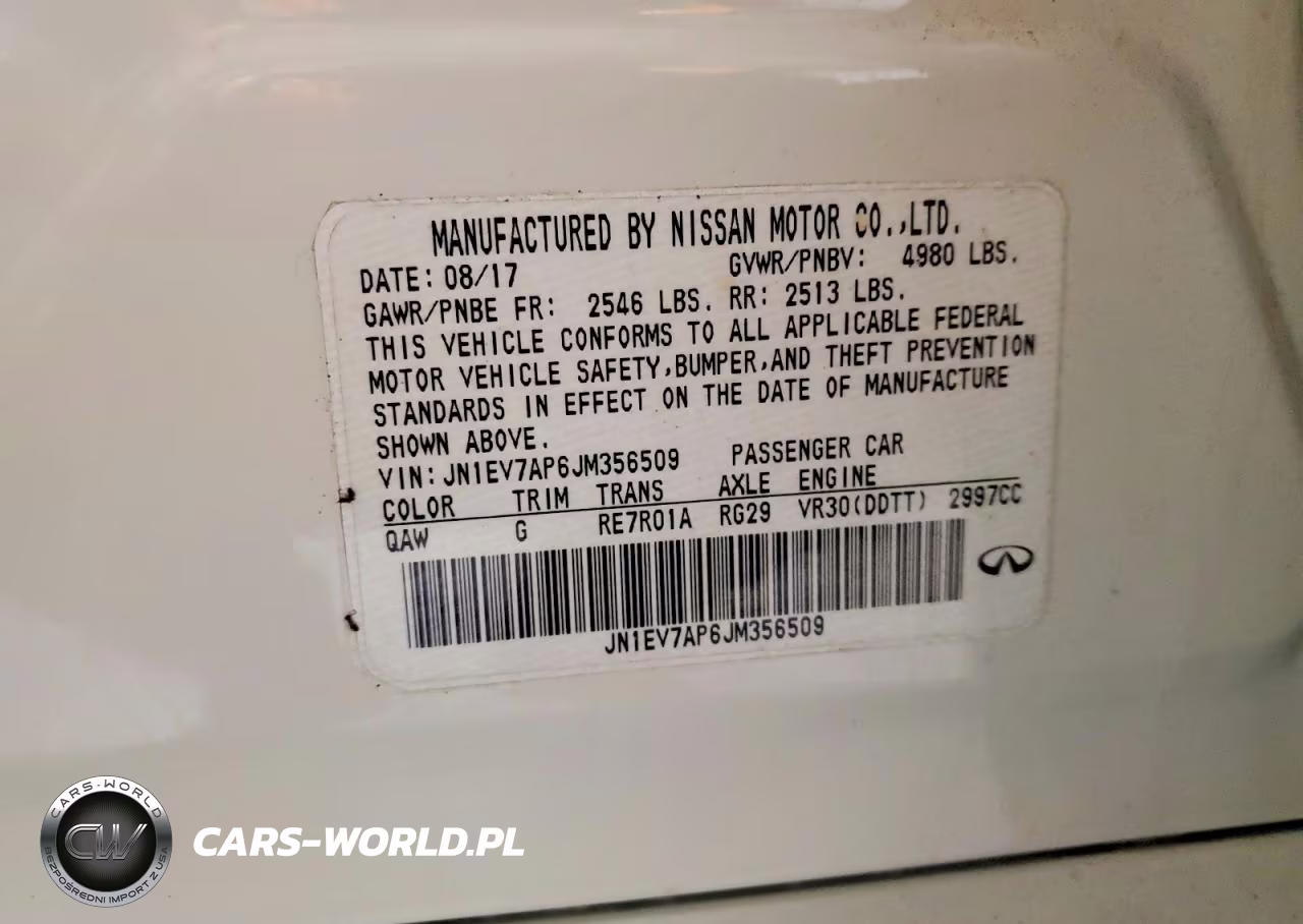 2018 Infiniti Q50 3.0T Luxe VIN:JN1EV7AP6JM356509 - 12