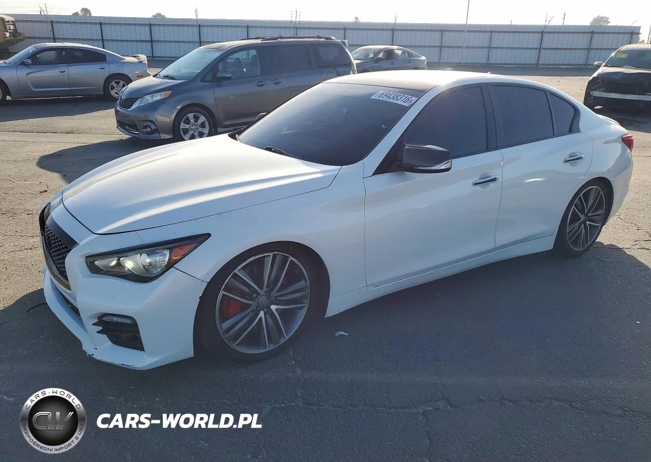 2015 Infiniti Q50 Sport VIN:JN1BV7AP4FM353201 - 1