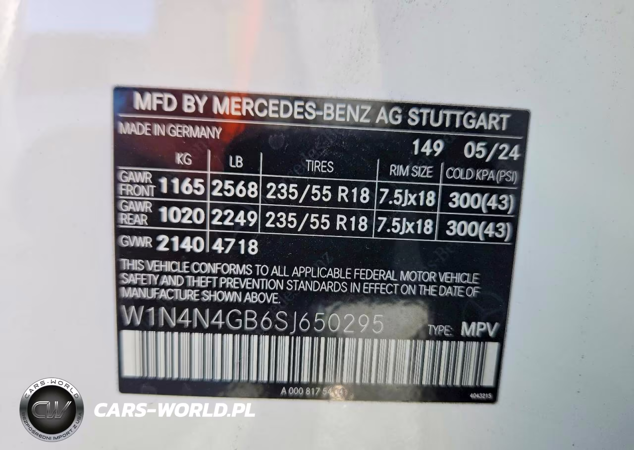 2025 Mercedes-Benz Gla 250 VIN:W1N4N4GB6SJ650295 - 13