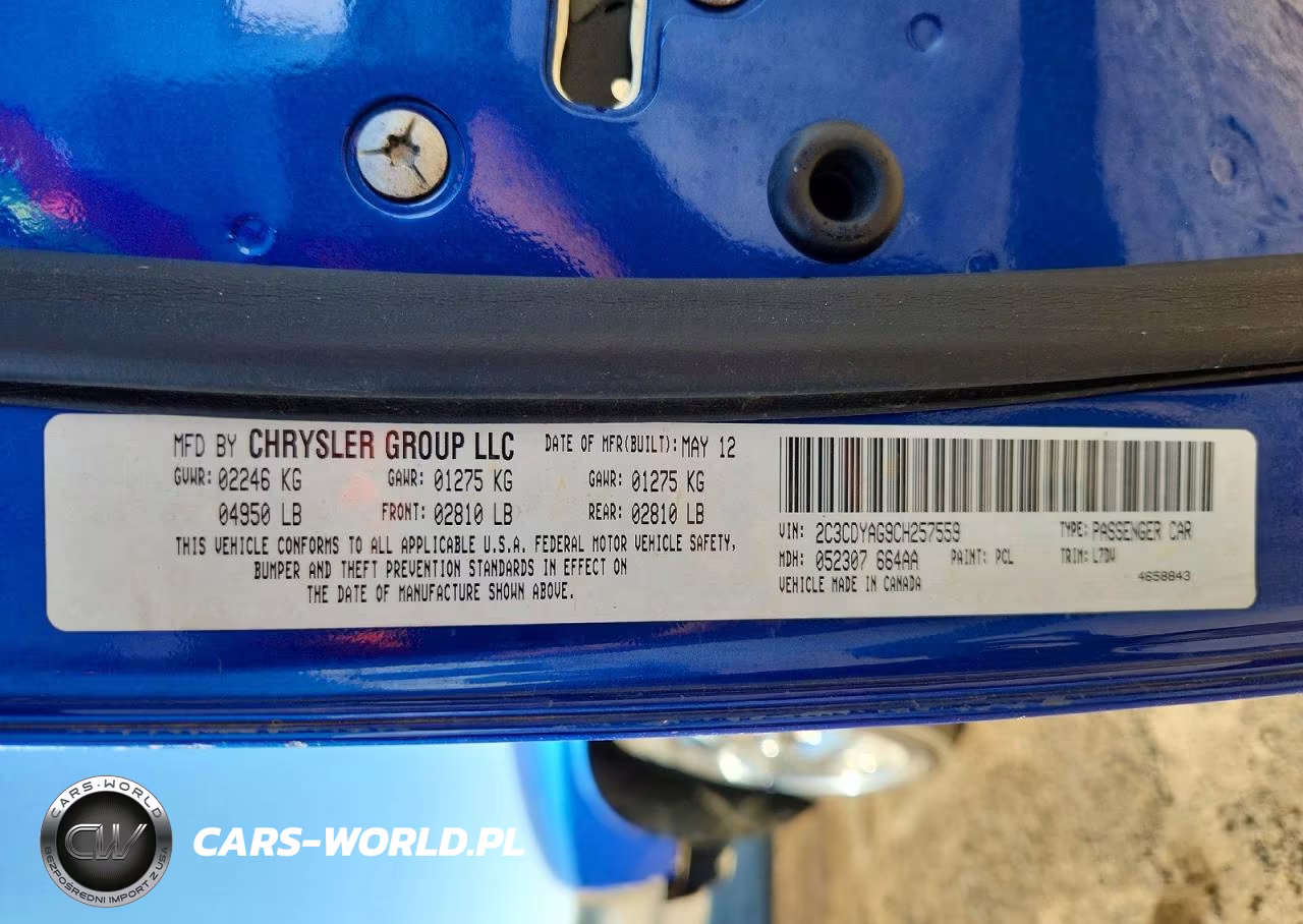 2012 Dodge Challenger Sxt VIN:2C3CDYAG9CH257559 - 13