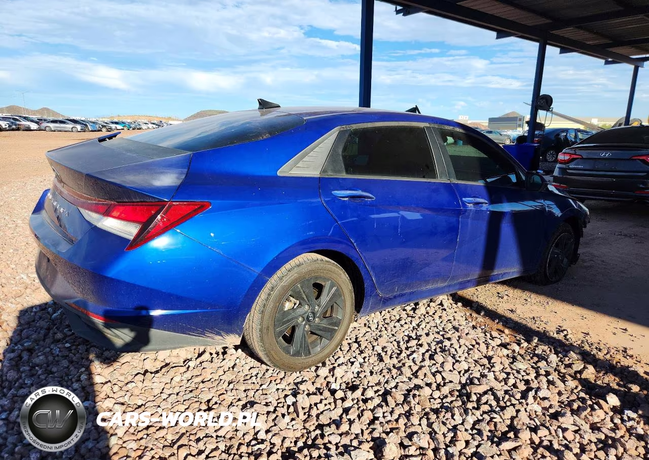 2021 Hyundai Elantra Sel VIN:KMHLS4AG0MU063202 - 3