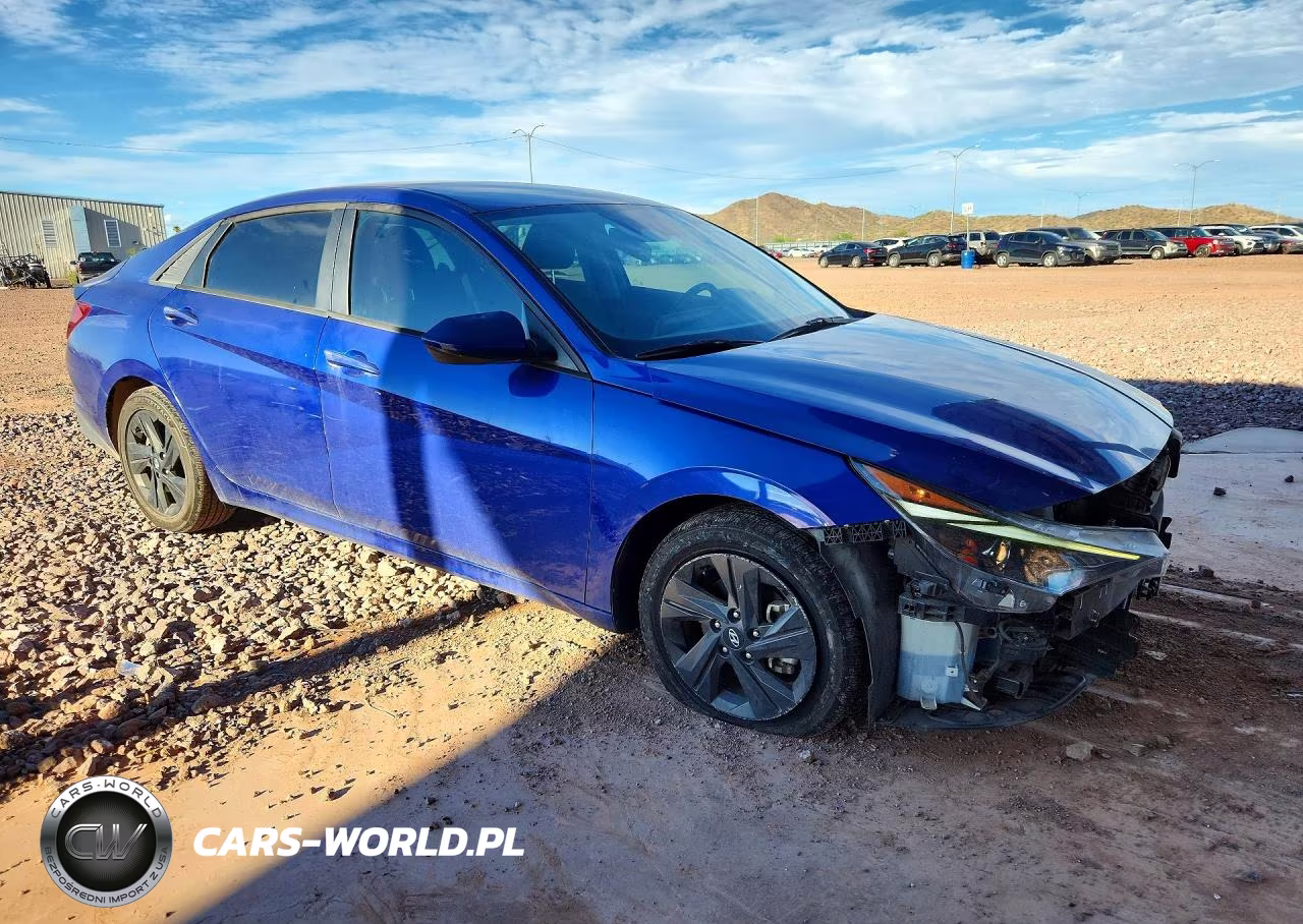 2021 Hyundai Elantra Sel VIN:KMHLS4AG0MU063202 - 4