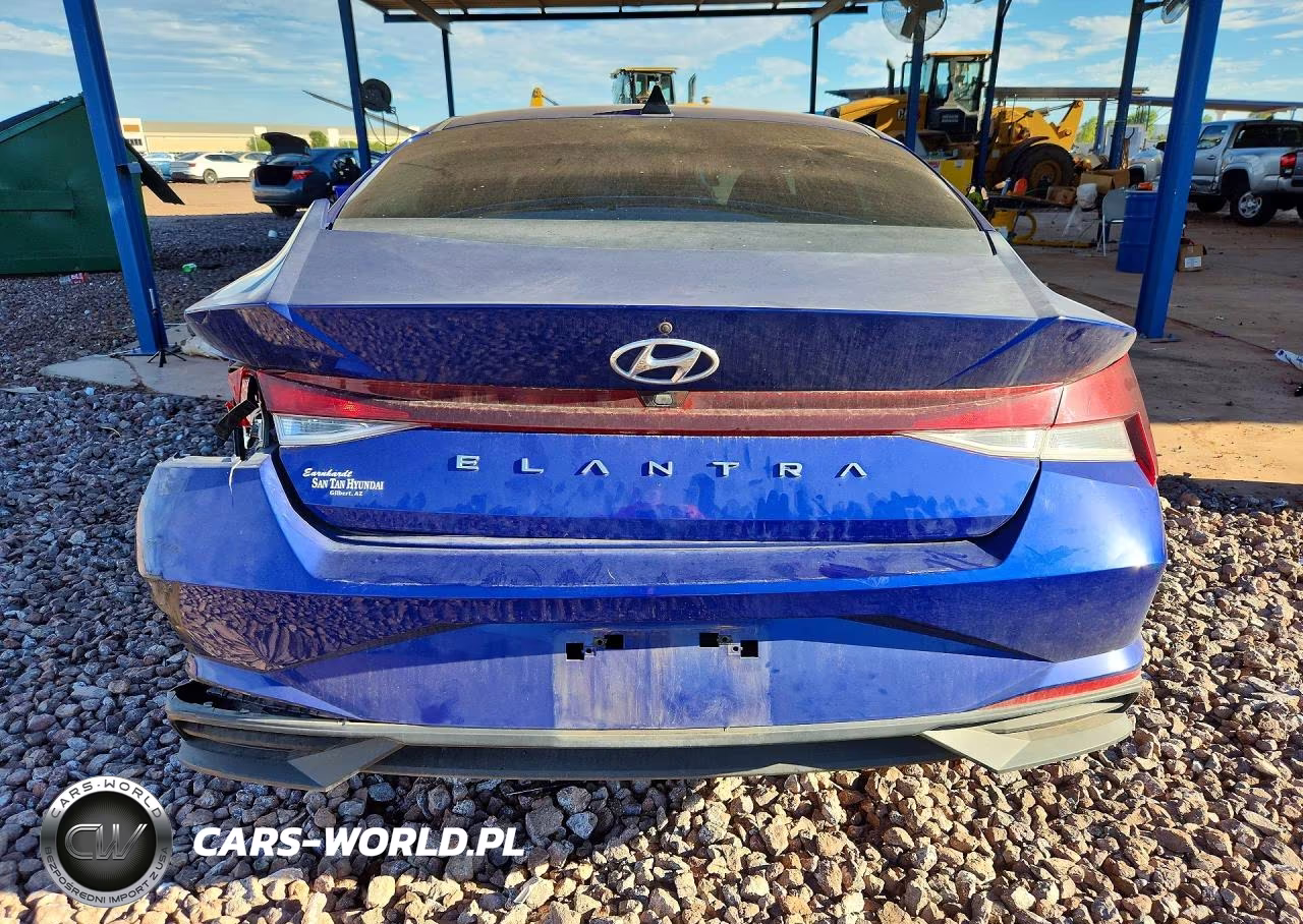 2021 Hyundai Elantra Sel VIN:KMHLS4AG0MU063202 - 6