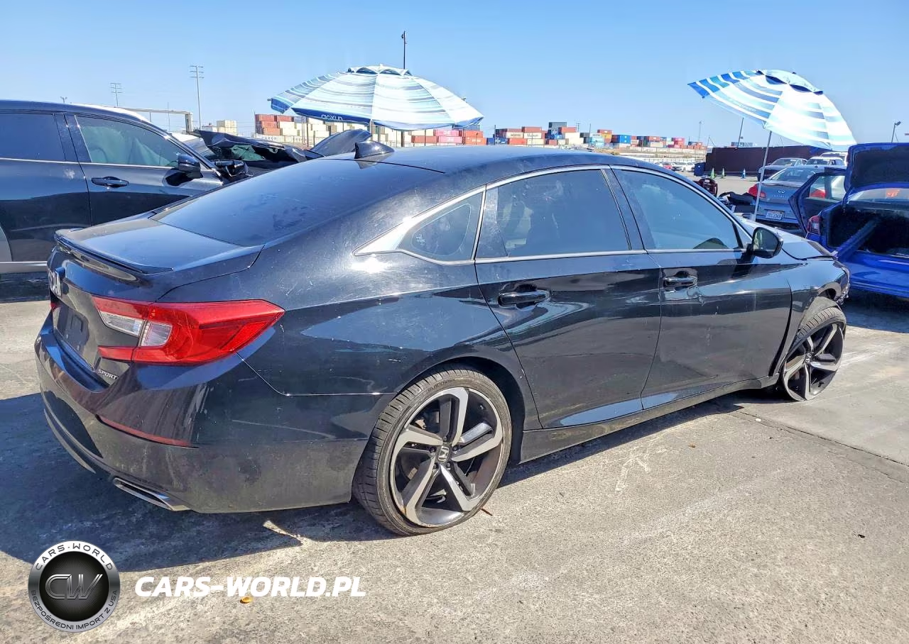2018 Honda Accord Sport VIN:1HGCV1F35JA039198 - 3