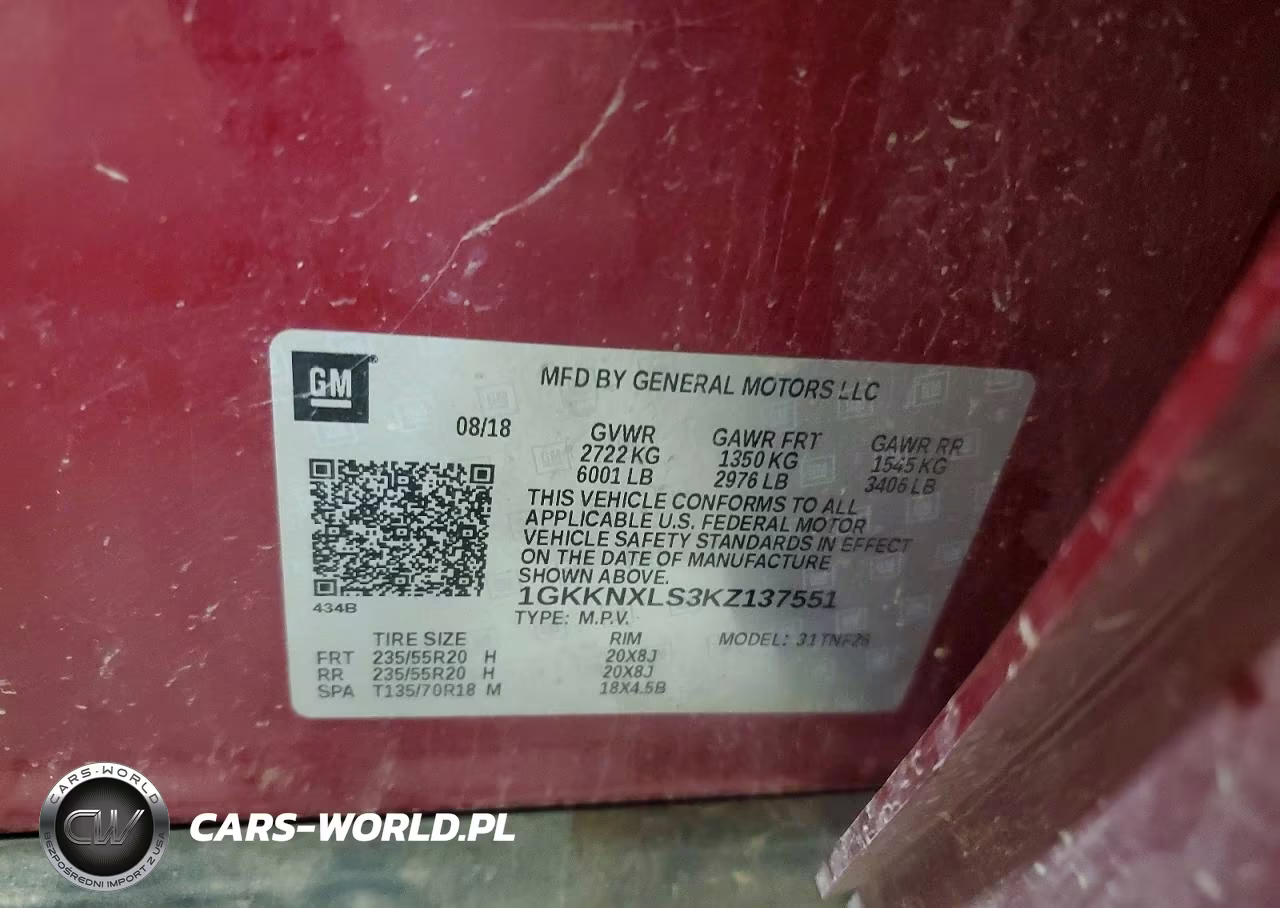 2019 GMC Acadia Denali VIN:1GKKNXLS3KZ137551 - 13