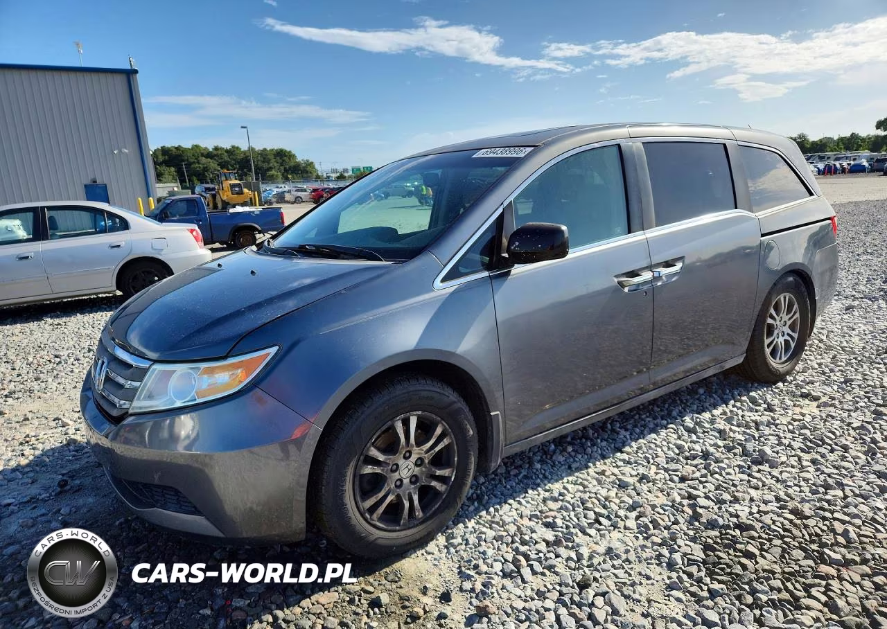 2012 Honda Odyssey Exl VIN:5FNRL5H6XCB070115 - 1
