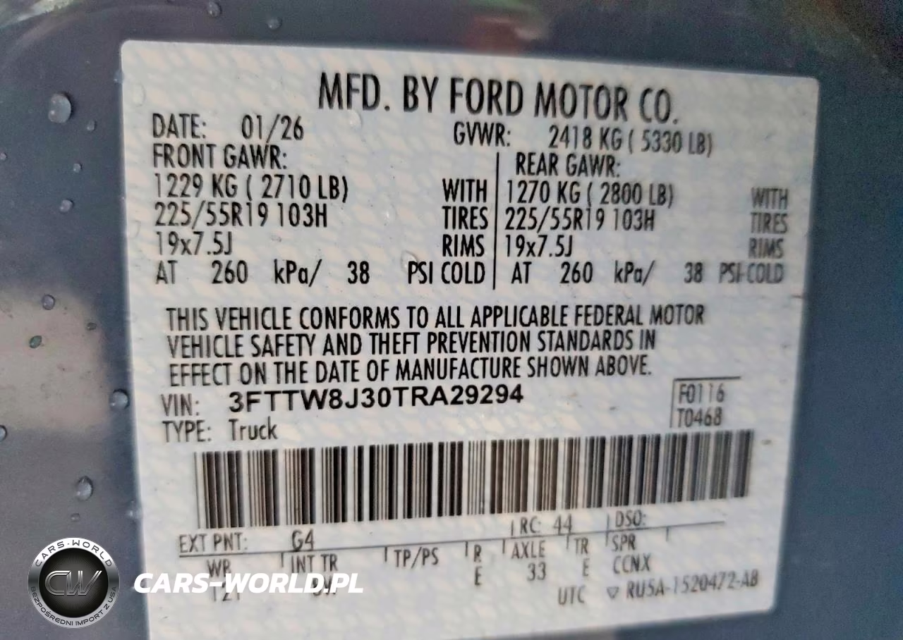 2026 Ford Maverick Xlt VIN:3FTTW8J30TRA29294 - 12