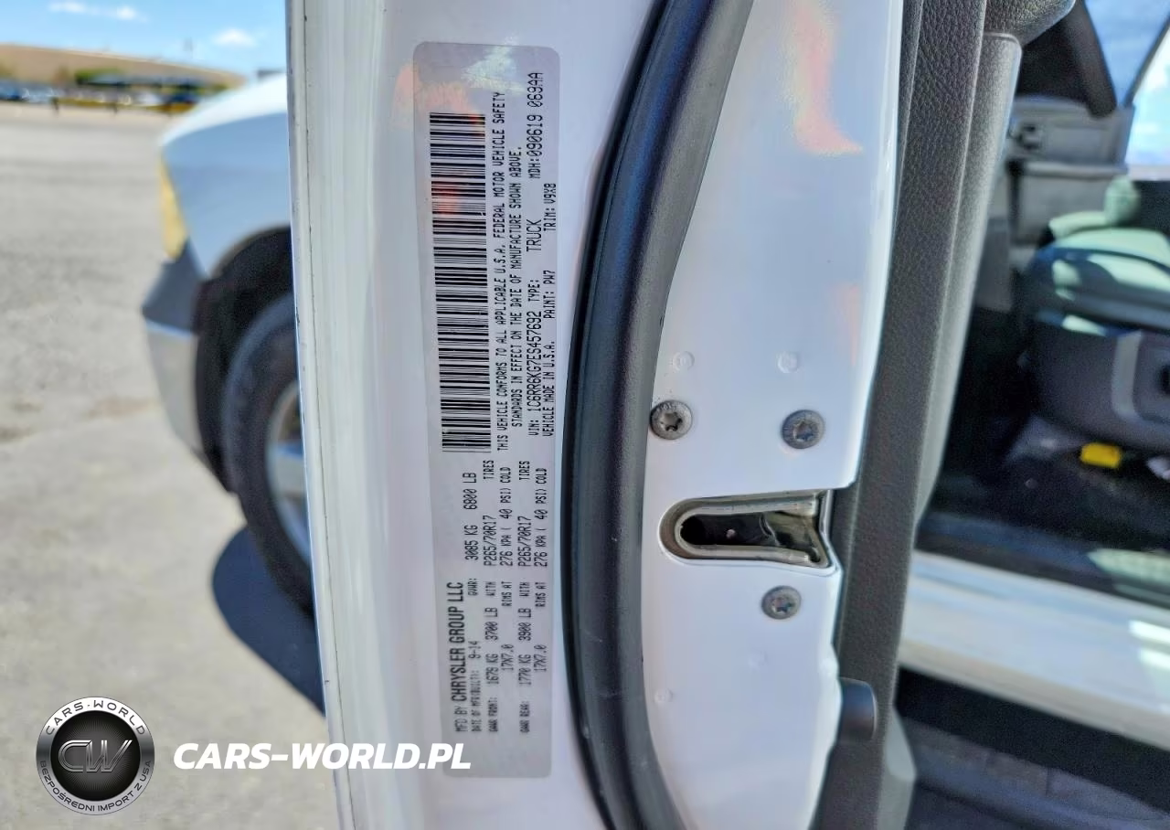 2014 Ram 1500 St VIN:1C6RR6KG7ES457692 - 12