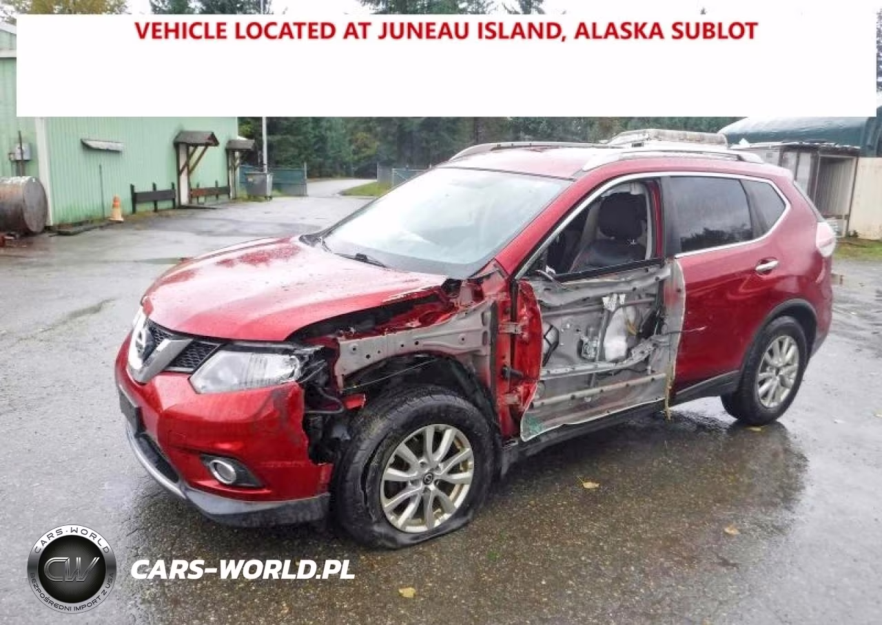 2016 Nissan Rogue Sl VIN:KNMAT2MV4GP735448 - 2