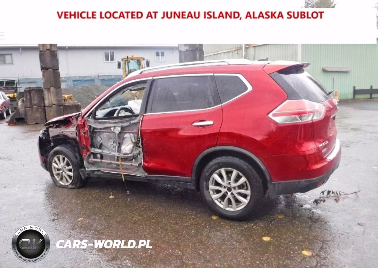 2016 Nissan Rogue Sl VIN:KNMAT2MV4GP735448 - 3