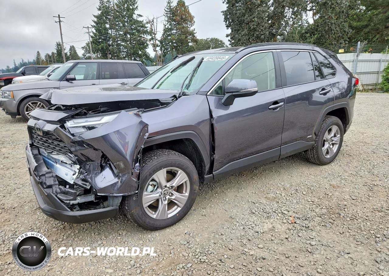 2025 Toyota Rav4 Hybrid Xle VIN:JTMRWRFV9SJ081686 - 1