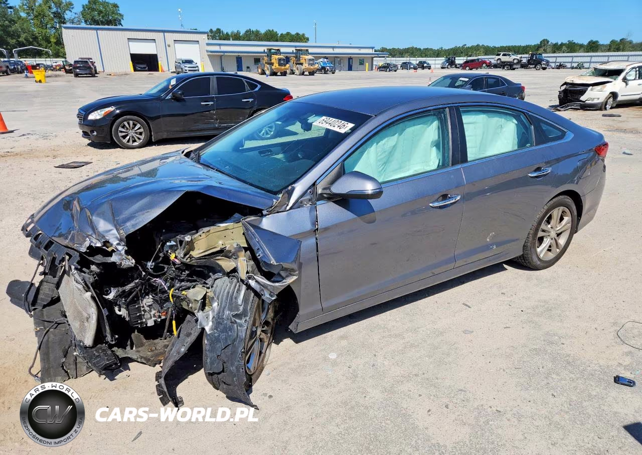 2019 Hyundai Sonata Sel VIN:5NPE34AF1KH759656 - 1