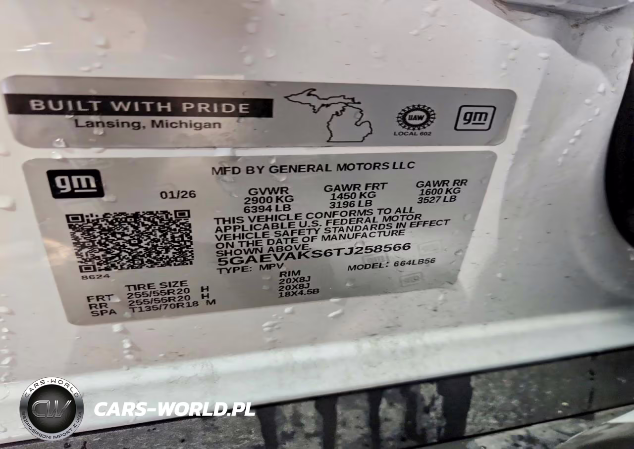 2026 Buick Enclave Preferred VIN:5GAEVAKS6TJ258566 - 13