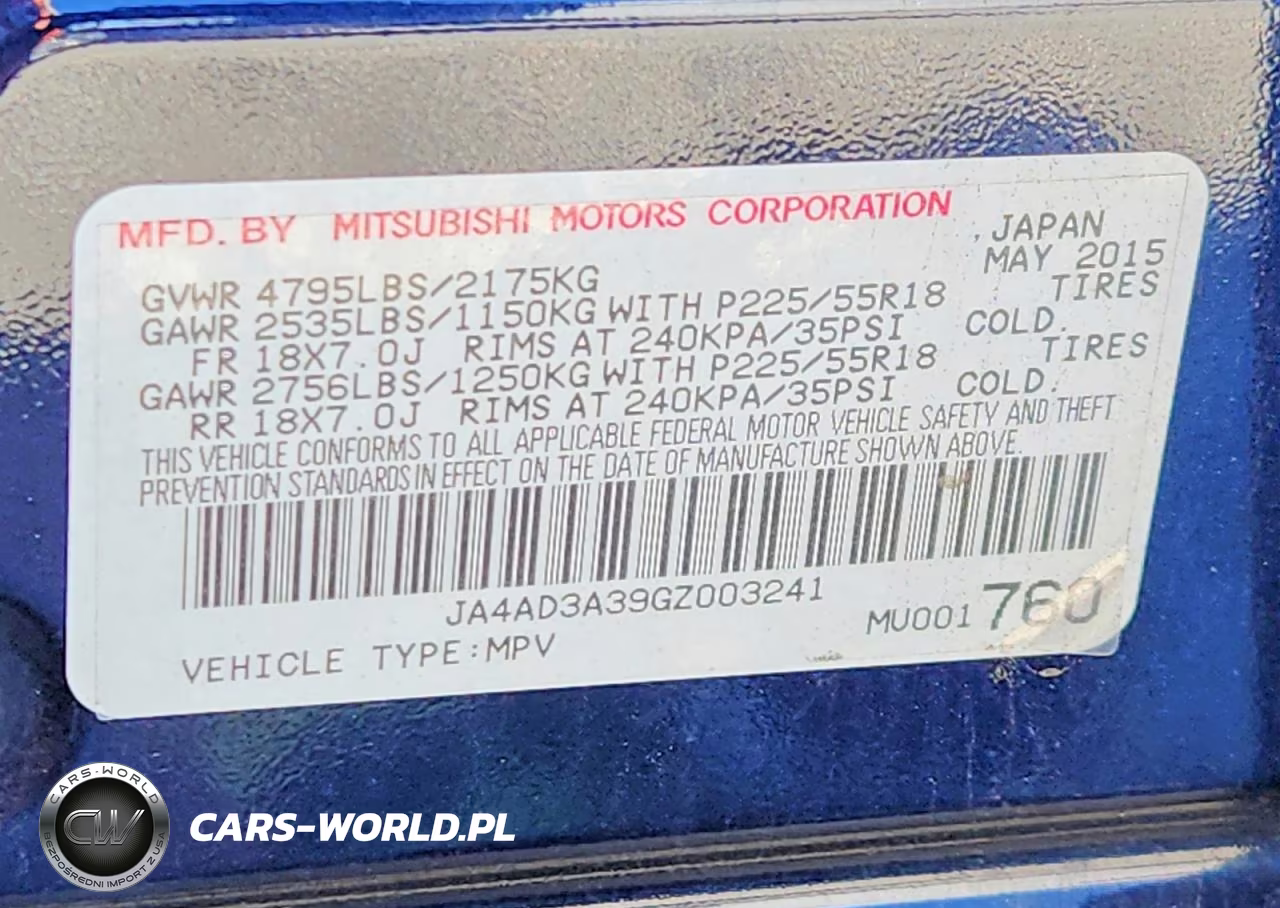 2016 Mitsubishi Outlander Se VIN:JA4AD3A39GZ003241 - 13