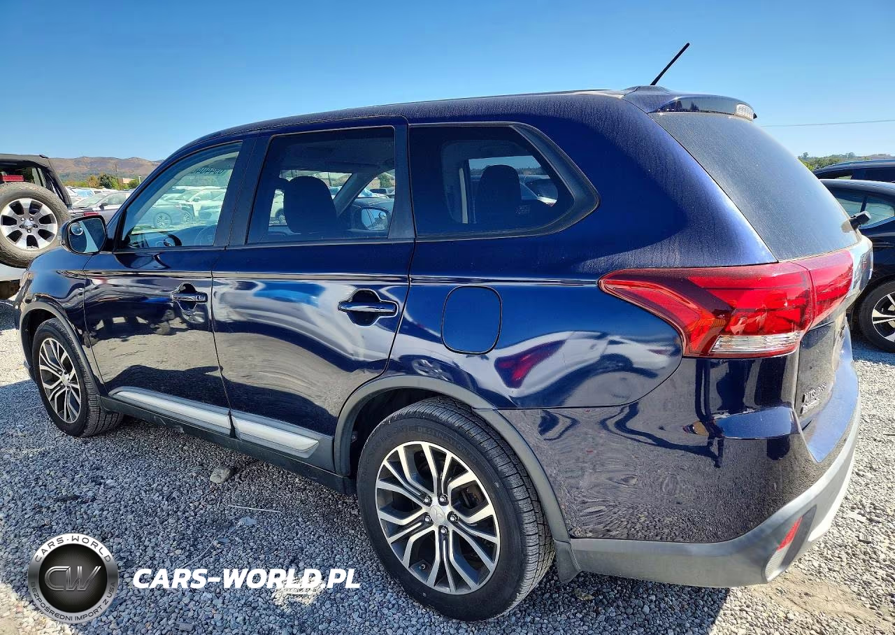 2016 Mitsubishi Outlander Se VIN:JA4AD3A39GZ003241 - 2