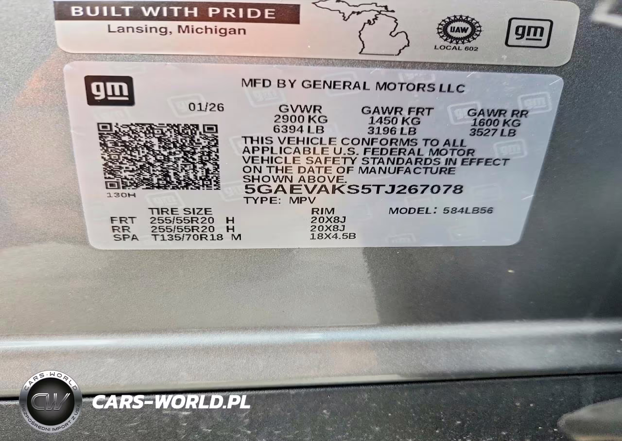 2026 Buick Enclave Preferred VIN:5GAEVAKS5TJ267078 - 13