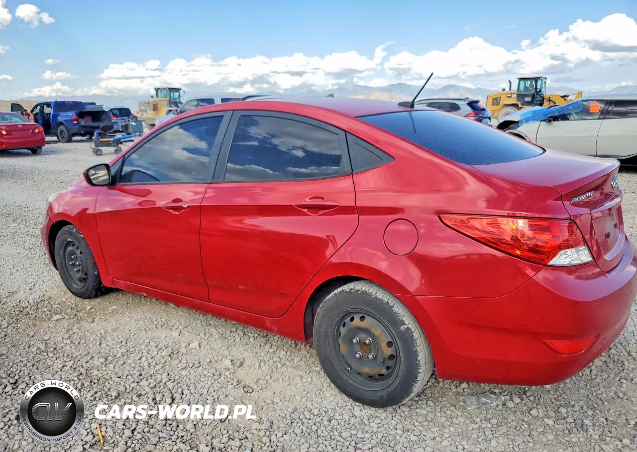 2014 Hyundai Accent Gls VIN:KMHCT4AE9EU744844 - 2