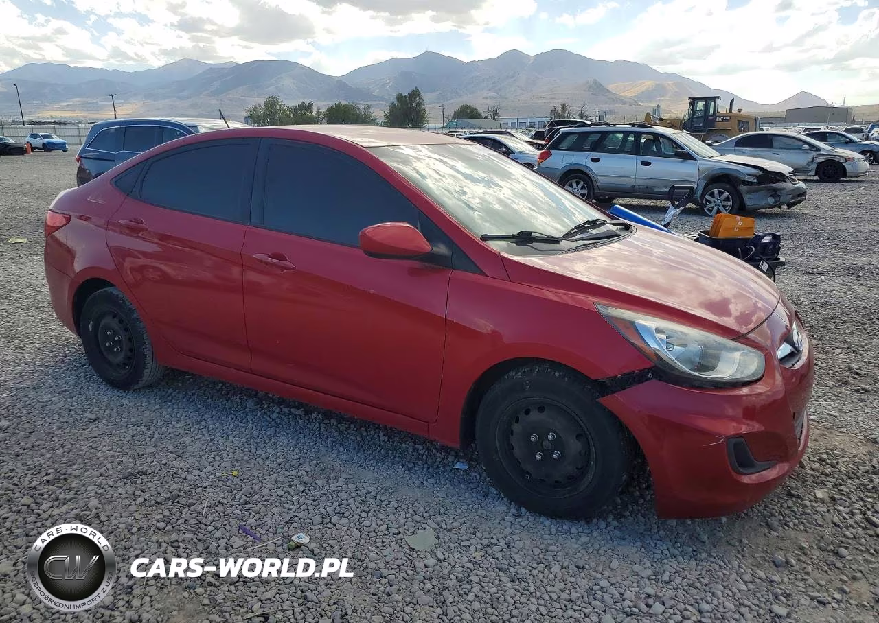 2014 Hyundai Accent Gls VIN:KMHCT4AE9EU744844 - 4
