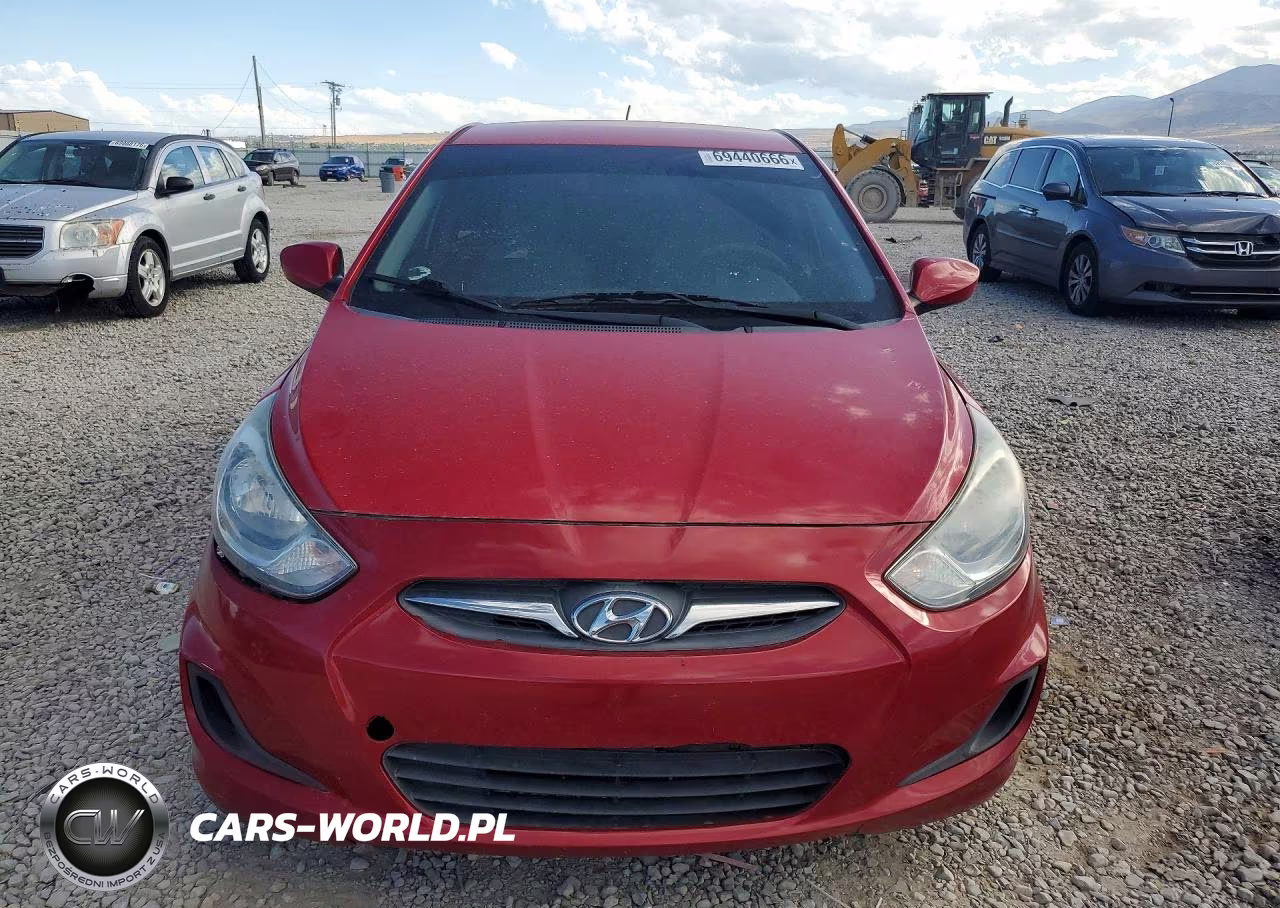 2014 Hyundai Accent Gls VIN:KMHCT4AE9EU744844 - 5