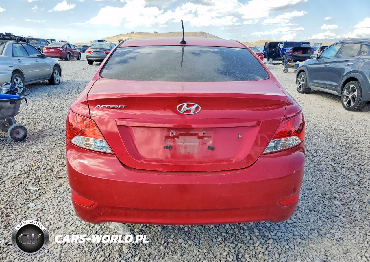 2014 Hyundai Accent Gls VIN:KMHCT4AE9EU744844 - 6