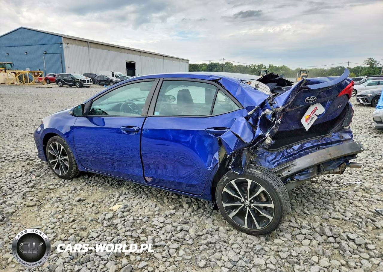 2017 Toyota Corolla Se VIN:2T1BURHE6HC930889 - 2