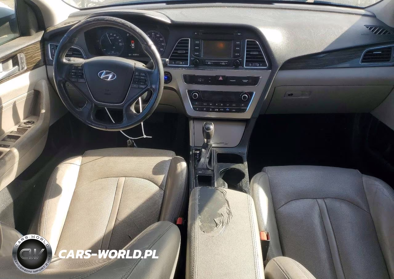 2016 Hyundai Sonata Hybrid Limited VIN:KMHE34L16GA025428 - 8
