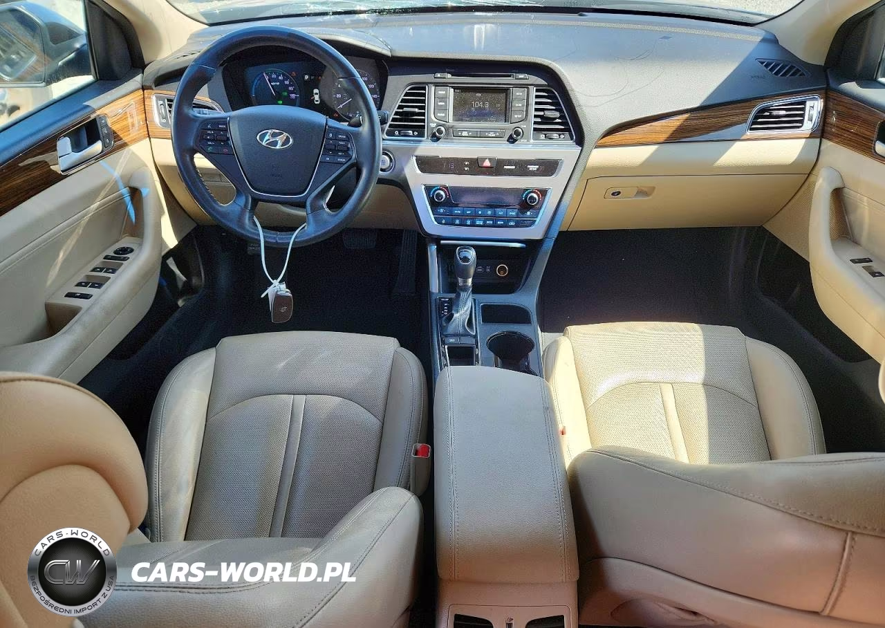 2016 Hyundai Sonata Hybrid Limited VIN:KMHE34L12GA025779 - 8