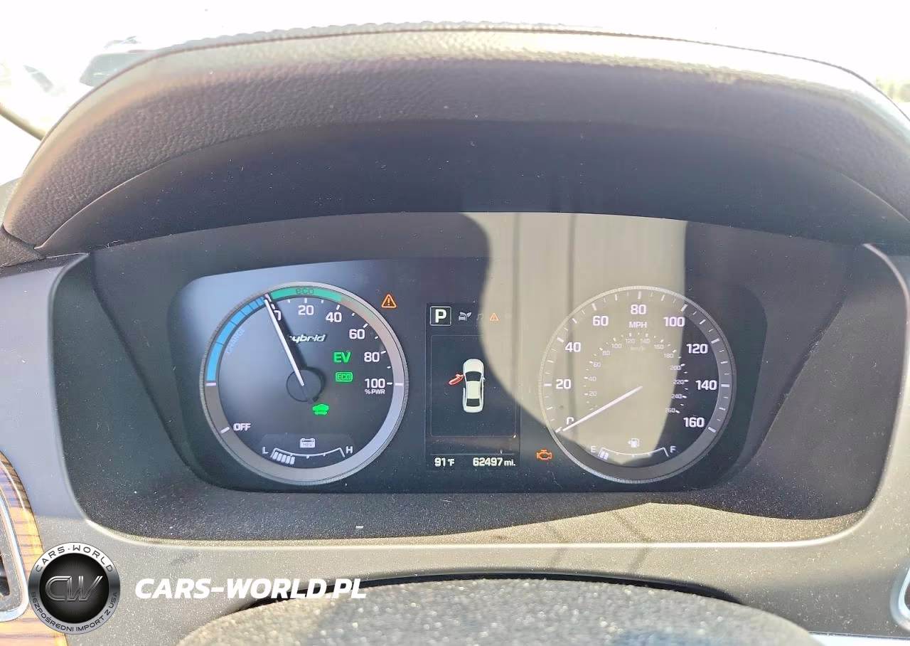 2016 Hyundai Sonata Hybrid Limited VIN:KMHE34L12GA025779 - 9