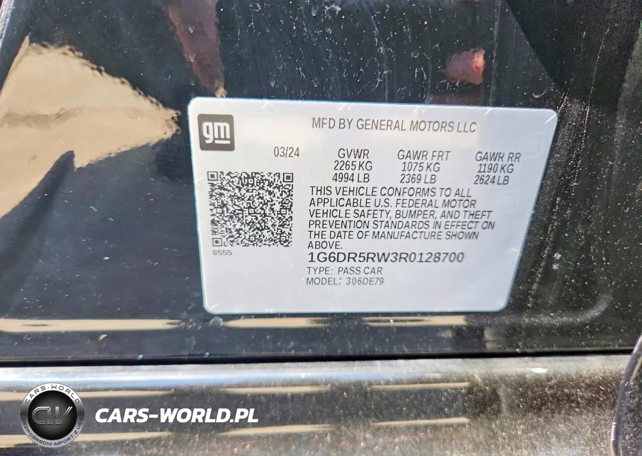 2024 Cadillac Ct5-V VIN:1G6DR5RW3R0128700 - 12