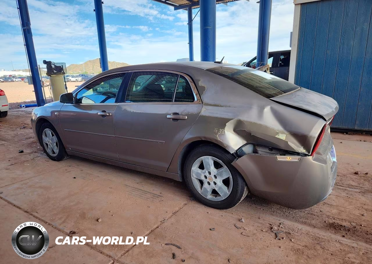 2008 Chevrolet Malibu Ls VIN:1G1ZG57B68F276398 - 2