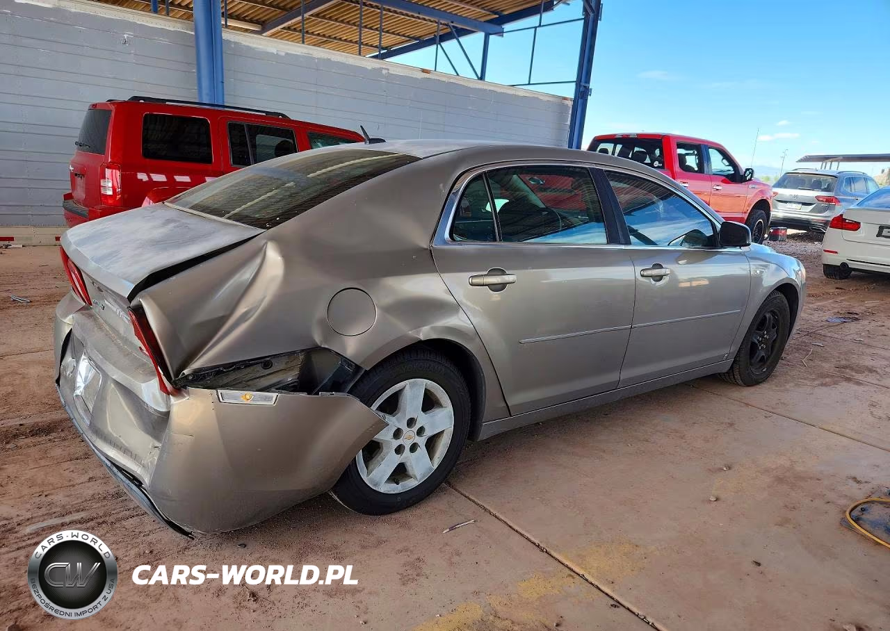 2008 Chevrolet Malibu Ls VIN:1G1ZG57B68F276398 - 3